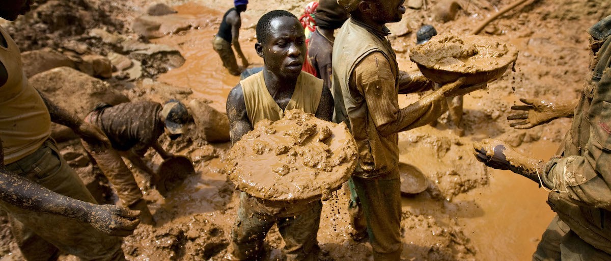 Gold mining  <br>in our caves