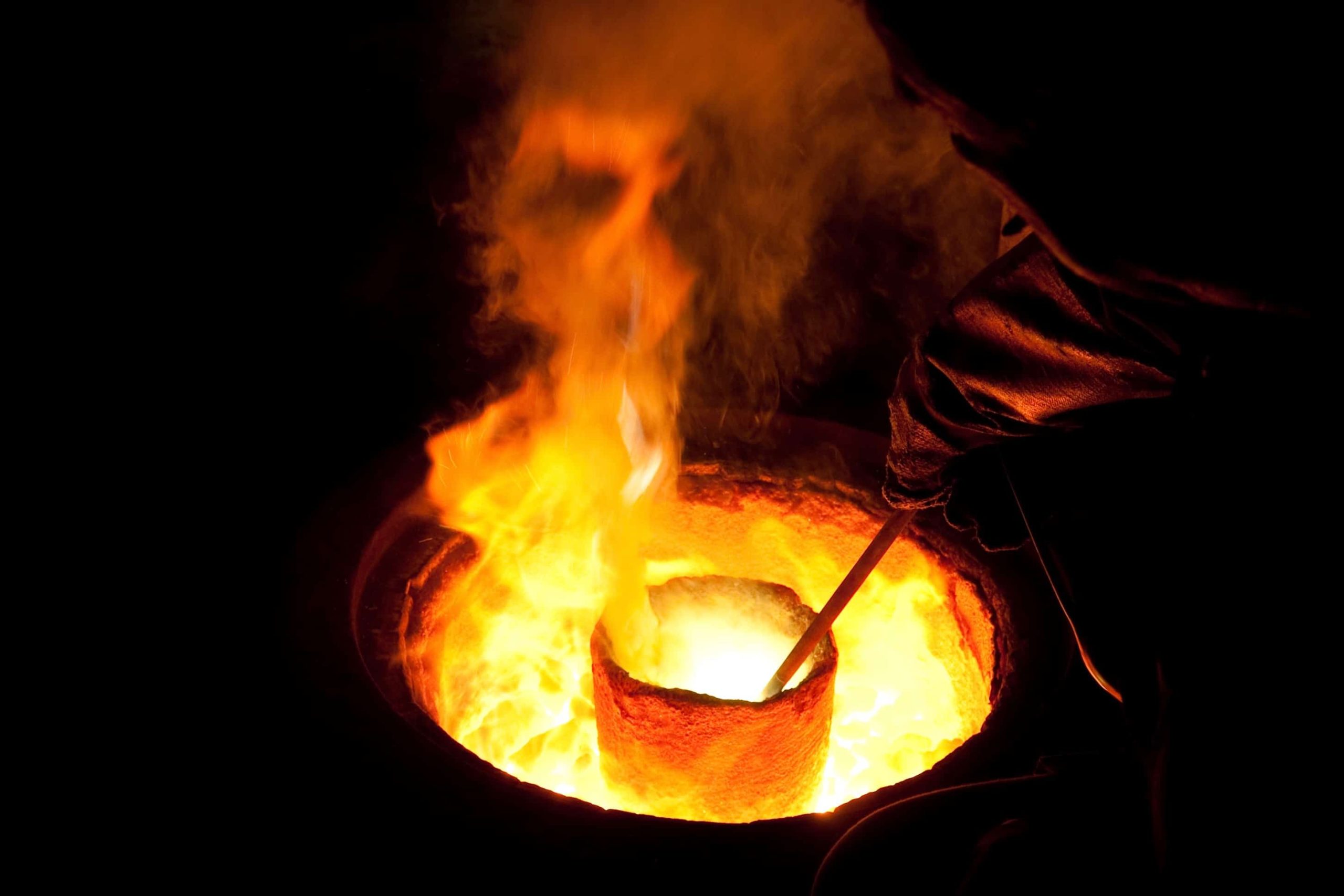 We do Melting process <br>for your gold